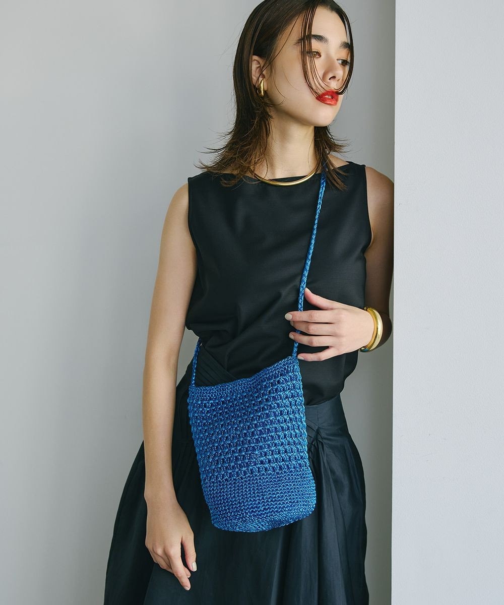 TOPKAPI 【TREASURE TOPKAPI】メタリック ラウンド ミニ ショルダーバッグ 