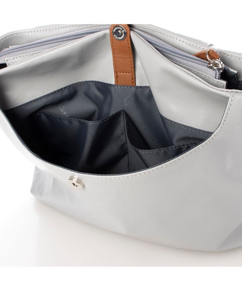 LA BAGAGERIE コーティングキャンバス ショルダーバッグ 