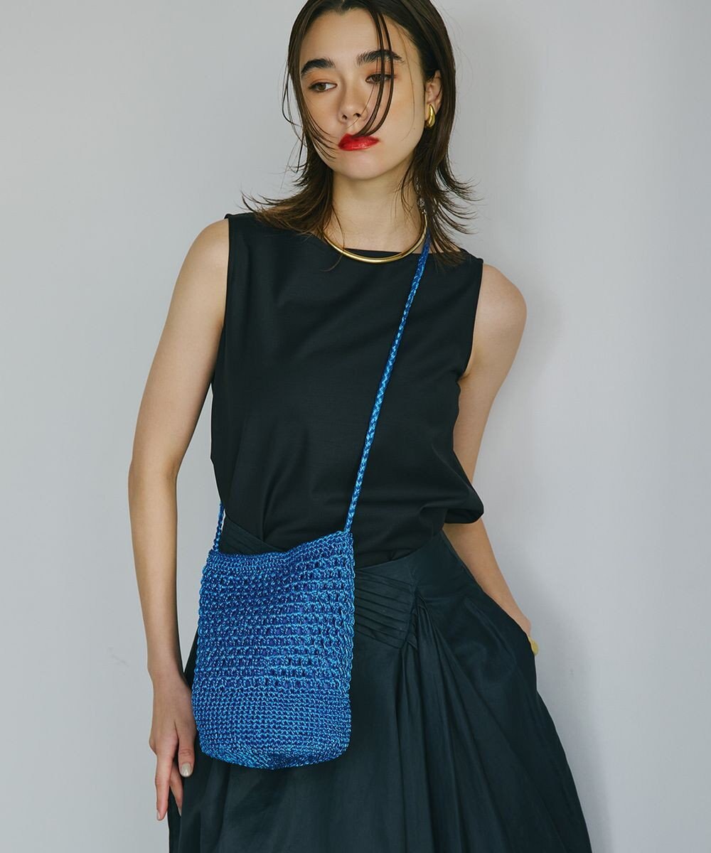 TOPKAPI 【TREASURE TOPKAPI】メタリック ラウンド ミニ ショルダーバッグ 