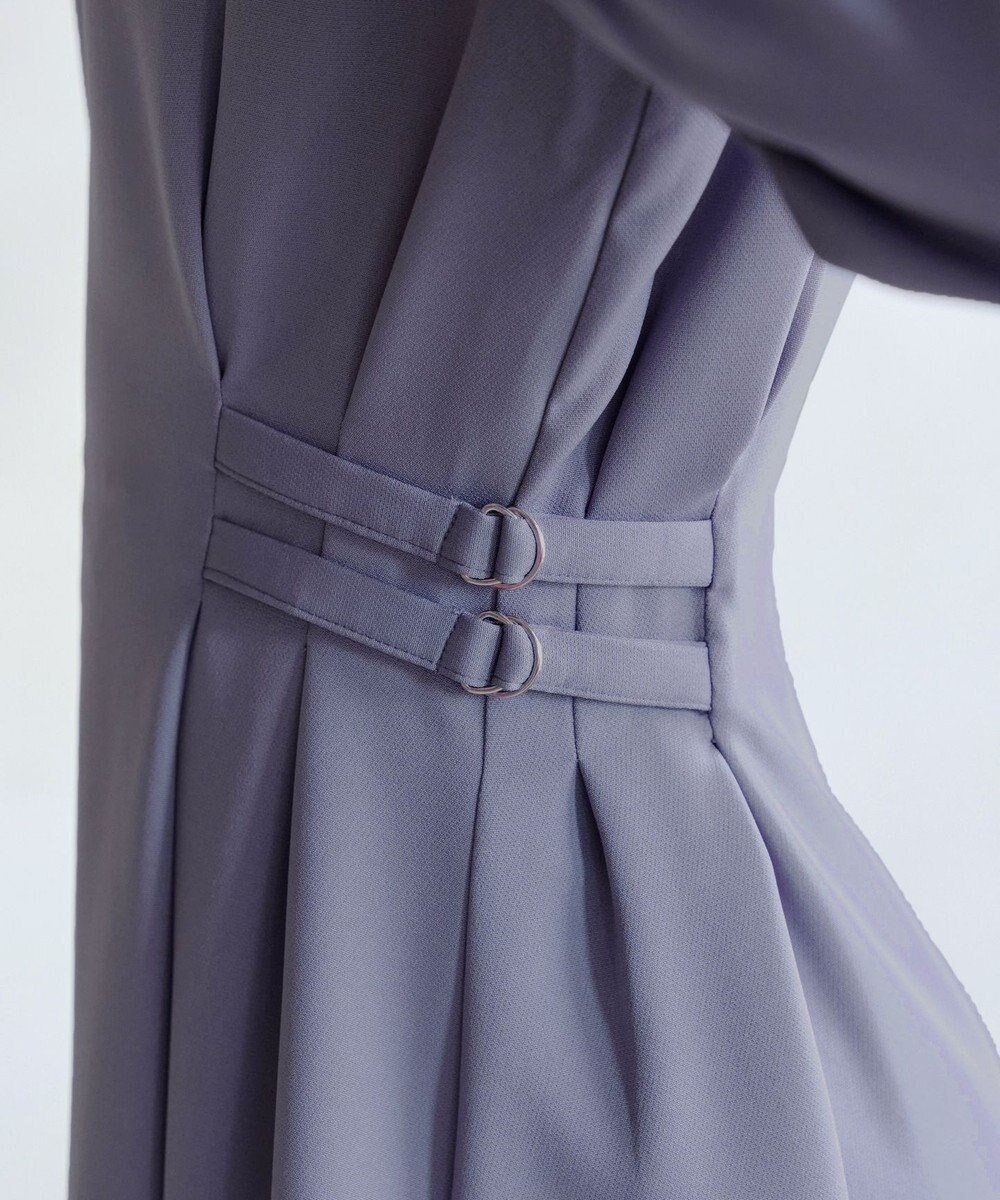 Tiaclasse L サイドベルトデザインワンピース 