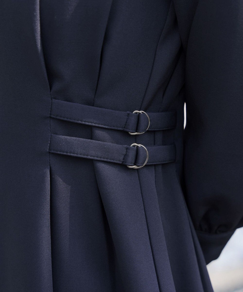 Tiaclasse L サイドベルトデザインワンピース 