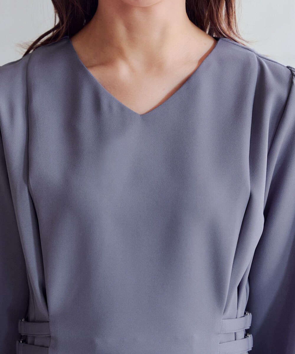 Tiaclasse L サイドベルトデザインワンピース 