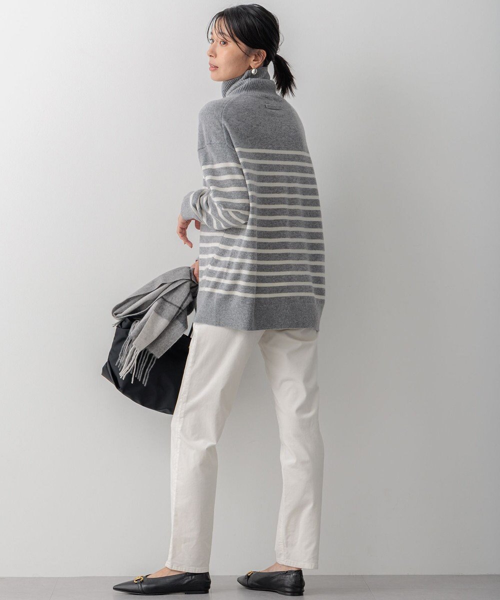 23区 S 【洗える】23区DENIM ベルベットストレッチ ボーイズ テーパードパンツ 