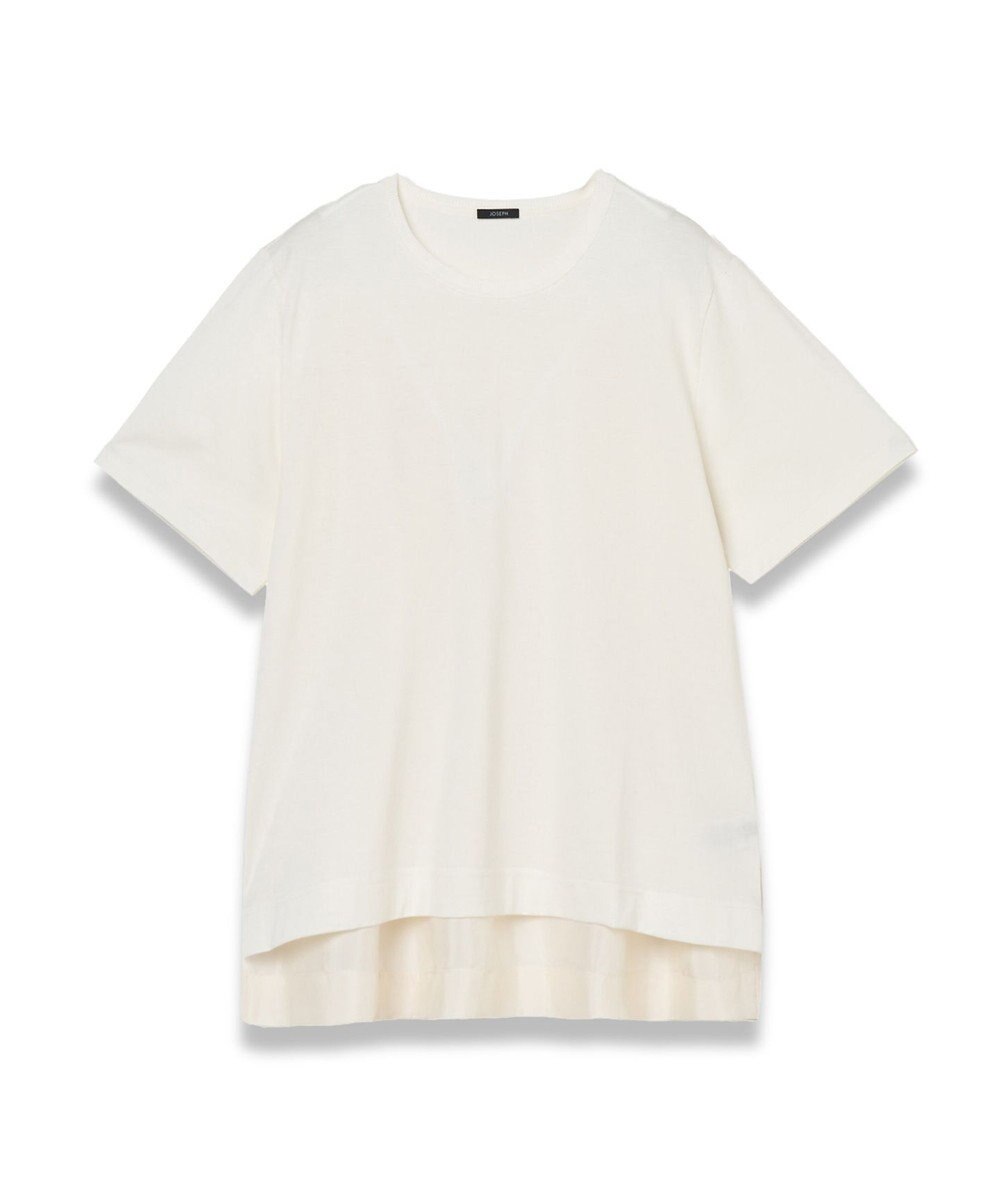 JOSEPH ジャージーハボタイ　ショートスリーブトップス 