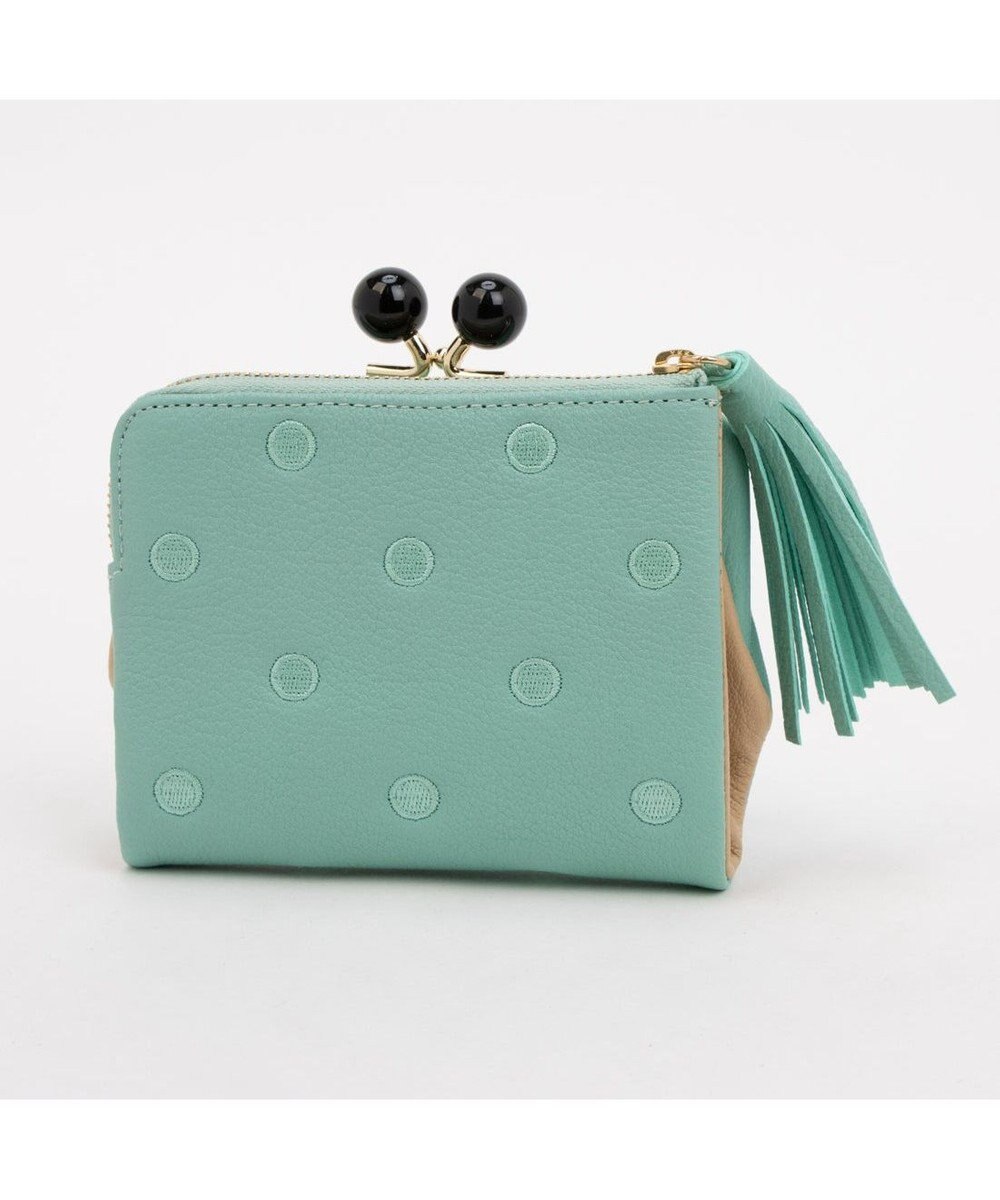 UNBILLION ペルケ perche / アクリル玉がま口2つ折り財布 