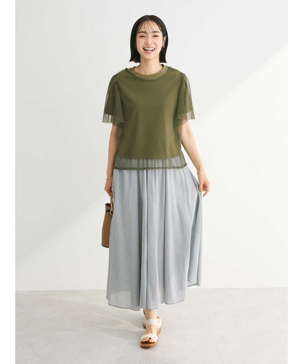 Green Parks ・ＳＵＧＡＲ　ＳＰＯＯＮ　ＳＥＴ２点チュールＴ＋カットＴ 