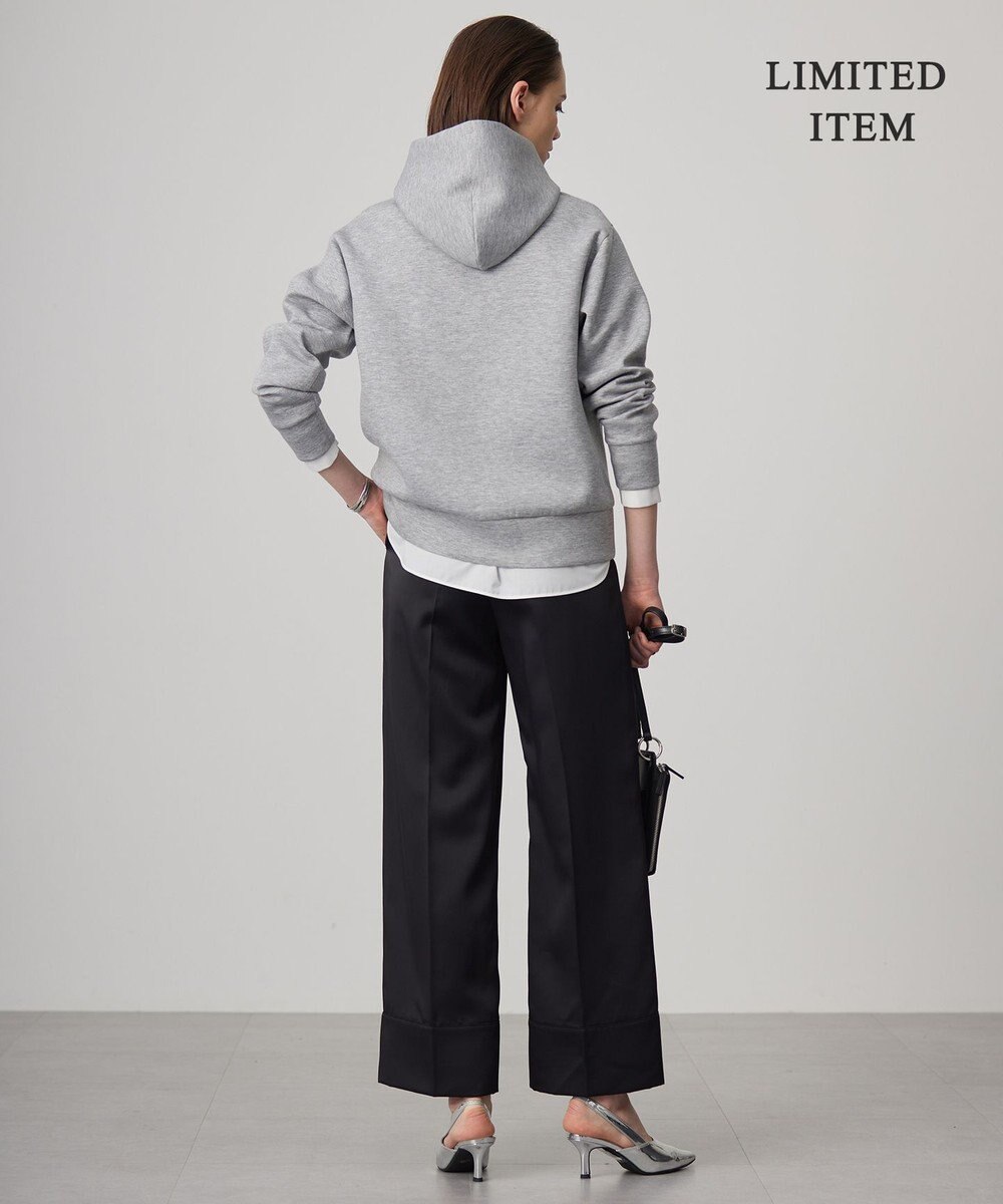 ICB L 【WEB限定・洗える】ソフトダンボール フーディ プルオーバー 