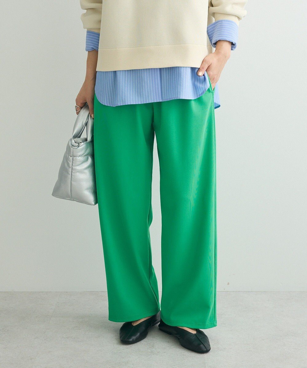 Green Parks カラーイージーパンツ 