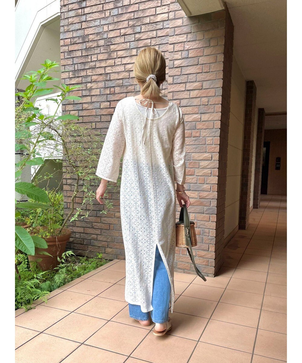 Green Parks AnriettMusee レースロングワンピース 