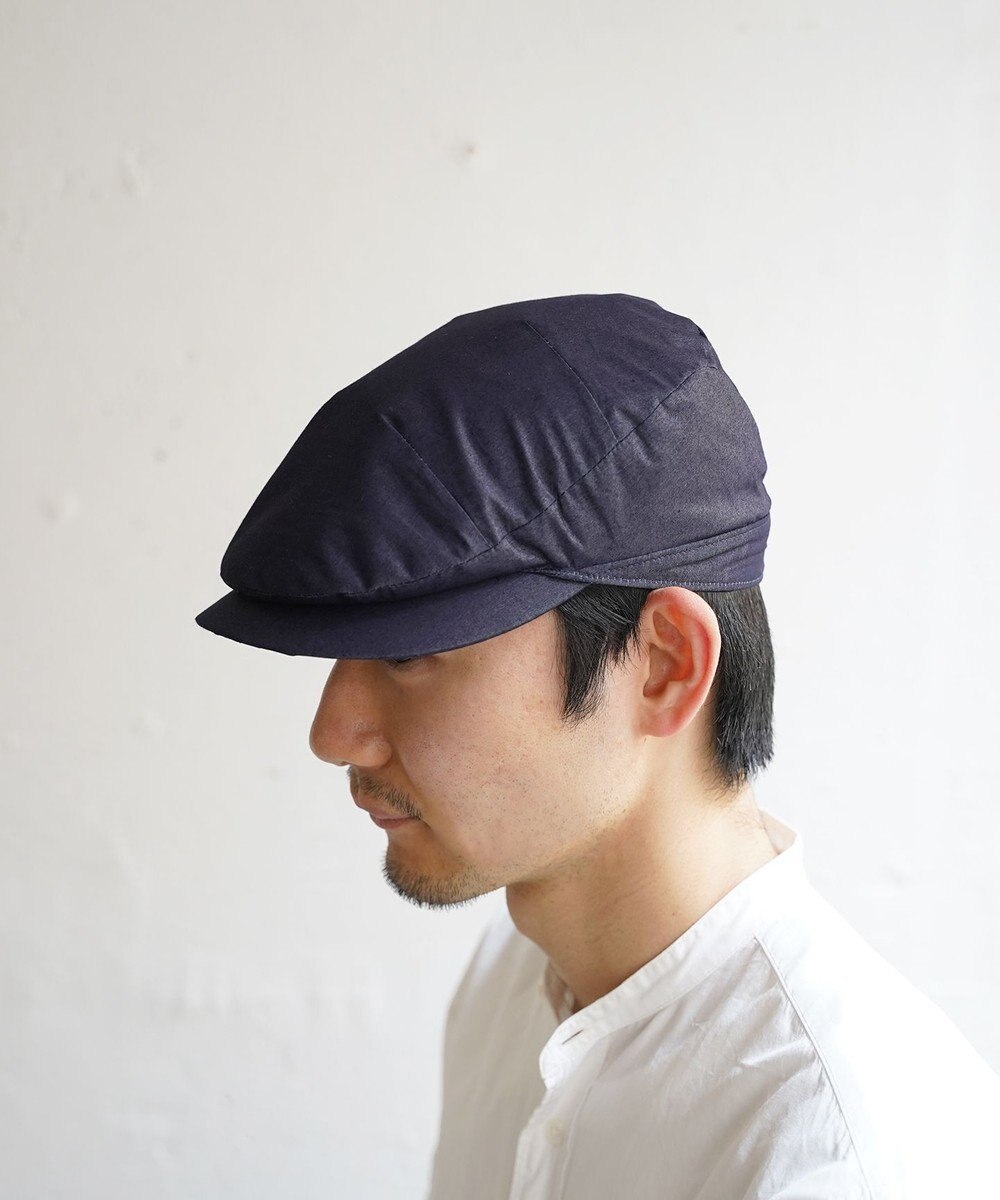UNISEX/洗える/サイズ調整可】備後デニム ハンチング / 石田製帽