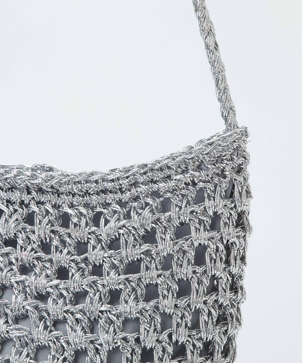 TOPKAPI 【TREASURE TOPKAPI】メタリック ラウンド ミニ ショルダーバッグ 