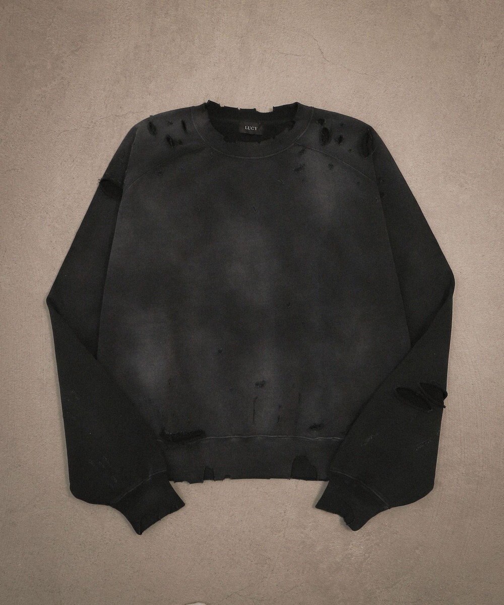 WEGO ショートダメージプルオーバー 