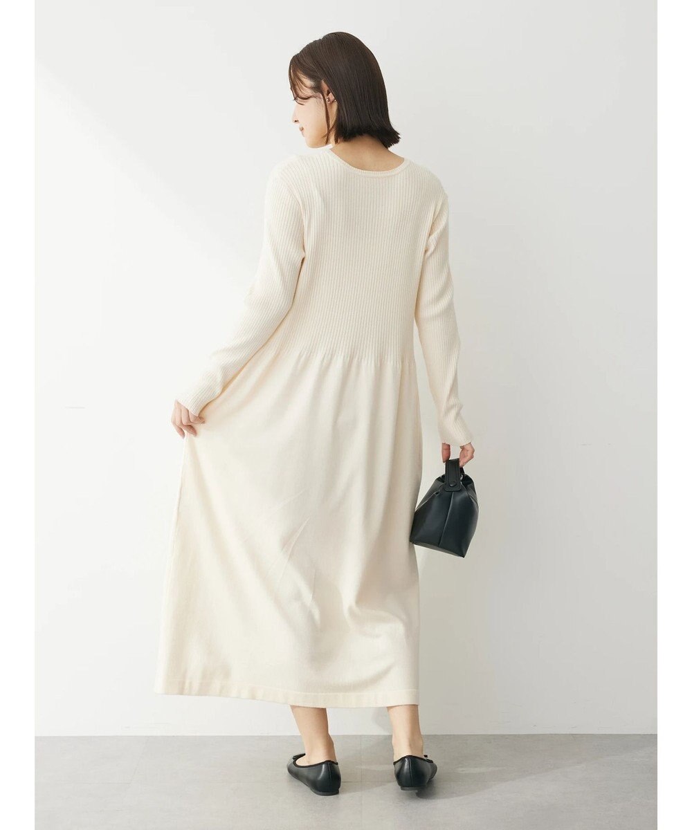 Green Parks ・Ｐｅｔｉｔ　Ｆｌｅｕｒ　フレアニットワンピース 