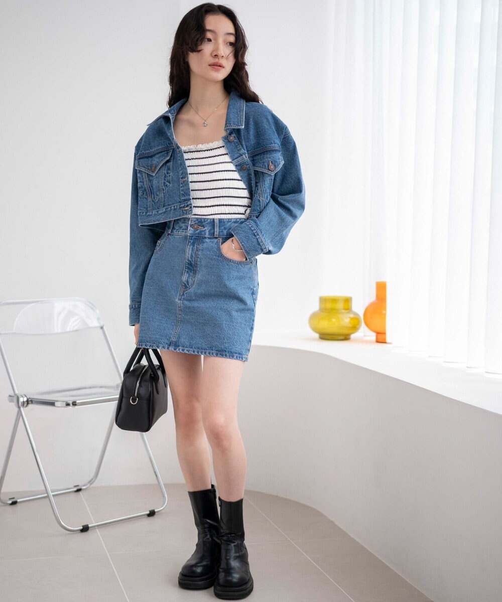 WEGO ２WAYシャーリングキャミ 