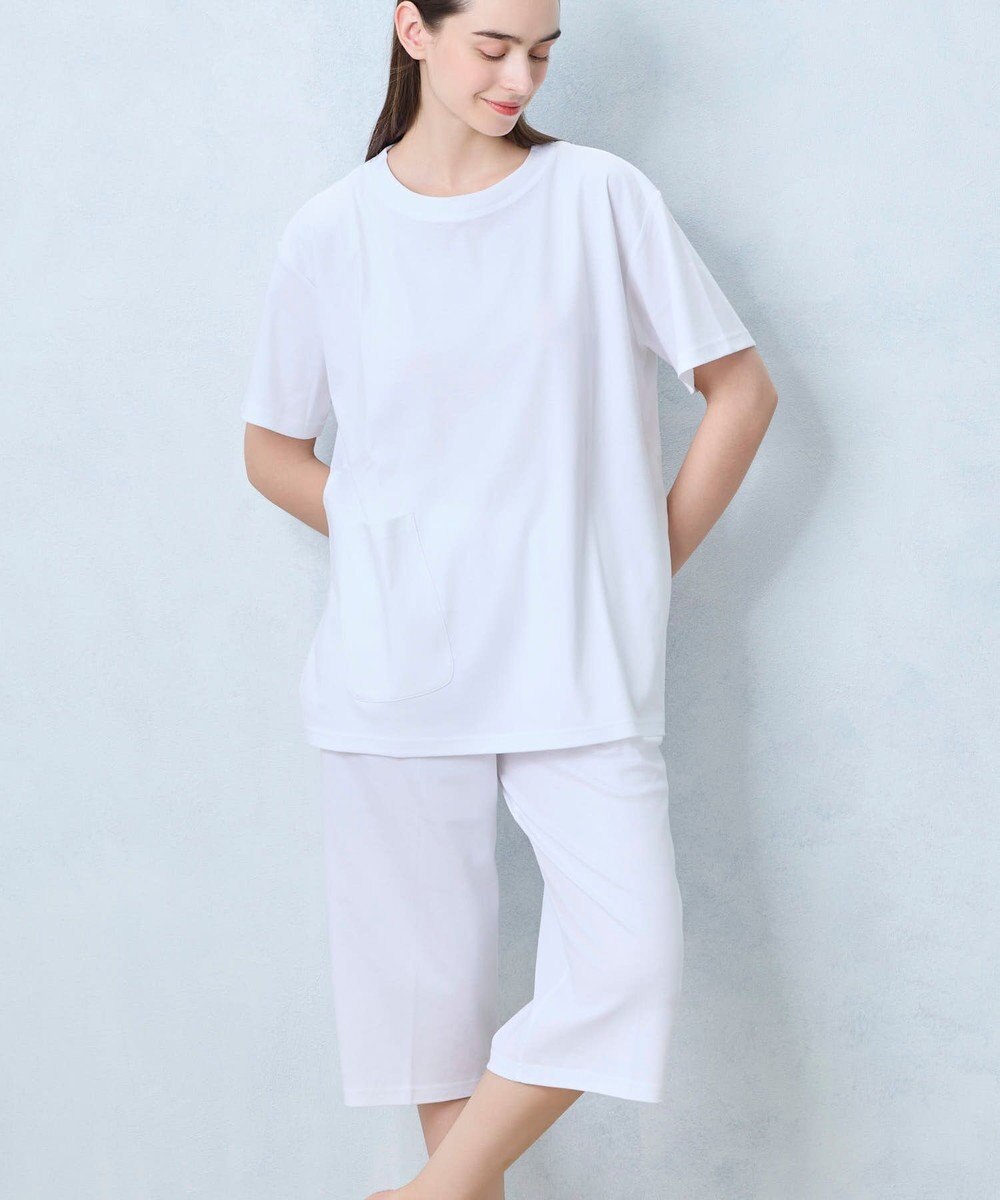 une nana cool 【綿100％】なめらかシルケットスムース半袖パジャマ MADE WITH LIBERTY FABRIC 