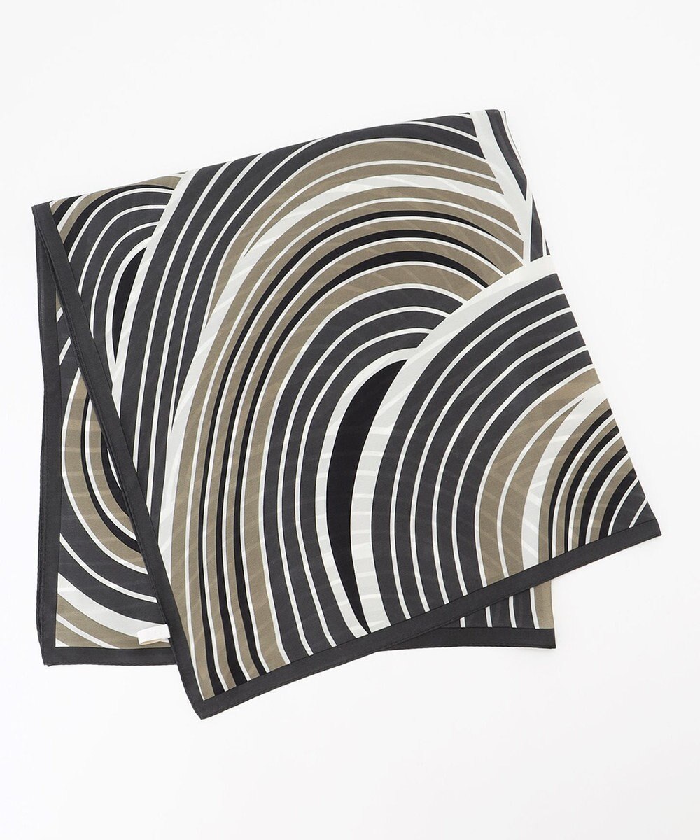 自由区 【SHIHOさん着用】マルチカラーシルク スカーフ 