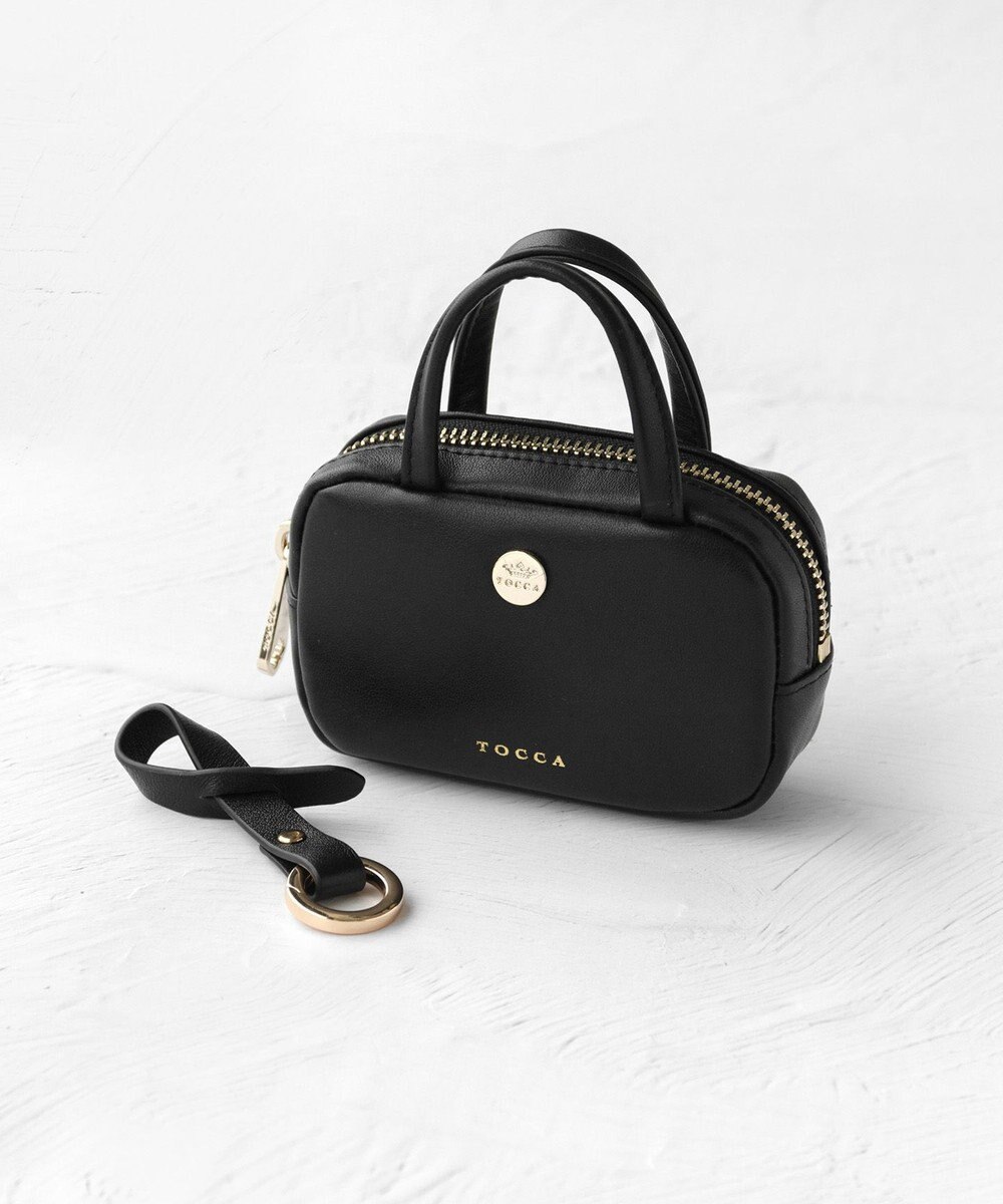 TOCCA TOCCA BOSTON CHARM POUCH レザーチャーム 