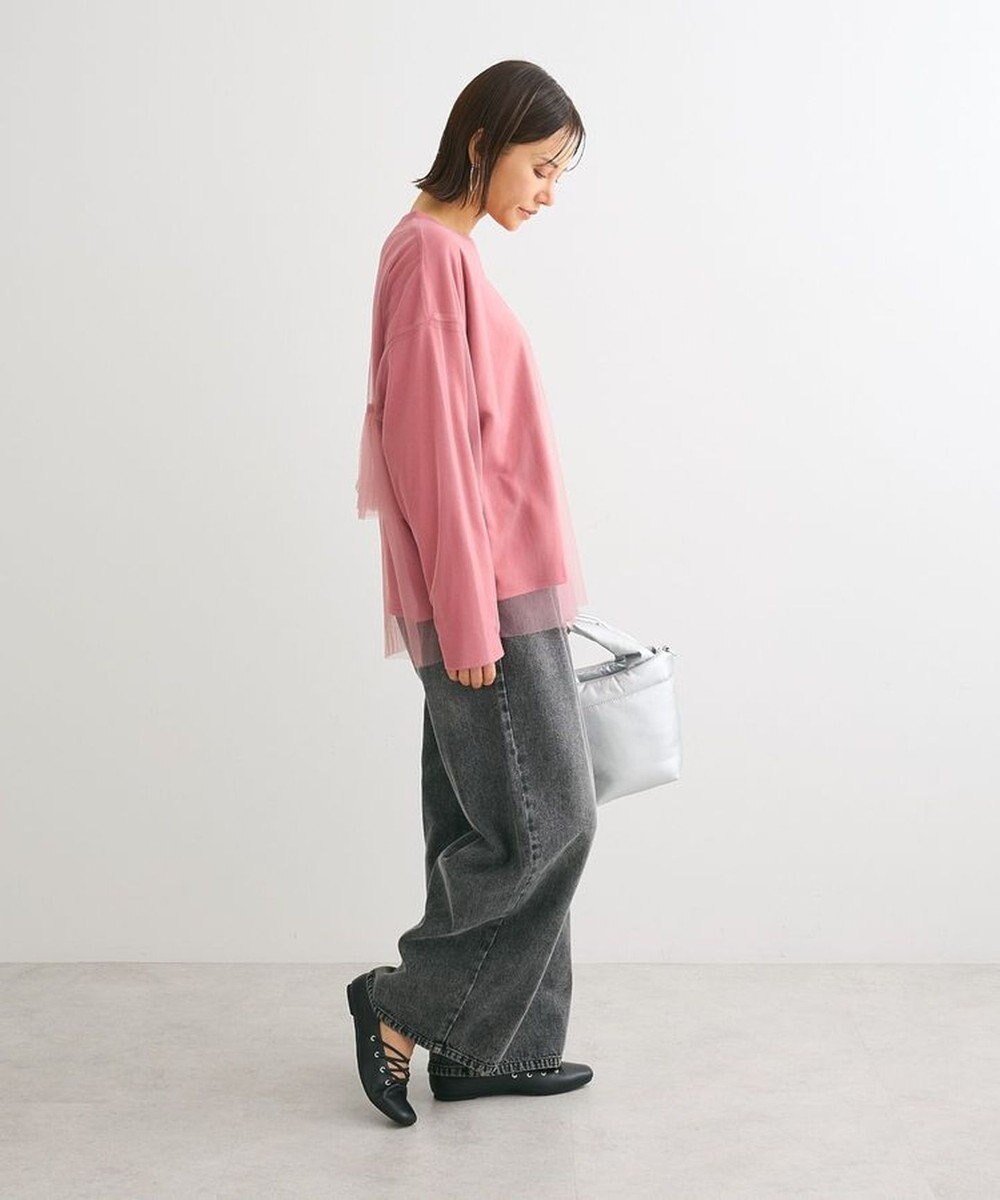 Green Parks ・ＥＬＥＮＣＡＲＥ　ＤＵＥ　チュールレイヤードロンＴＥＥ 