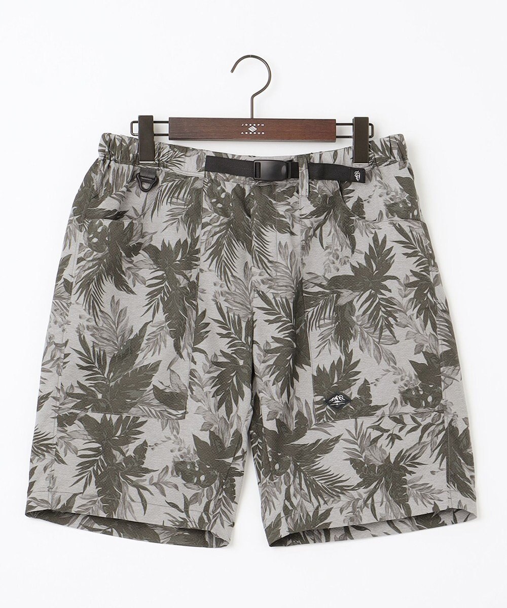 JOSEPH ABBOUD MOUNTAIN 【UNISEX】軽量/ECO撥水 3Dエンボスリーフショーツ 