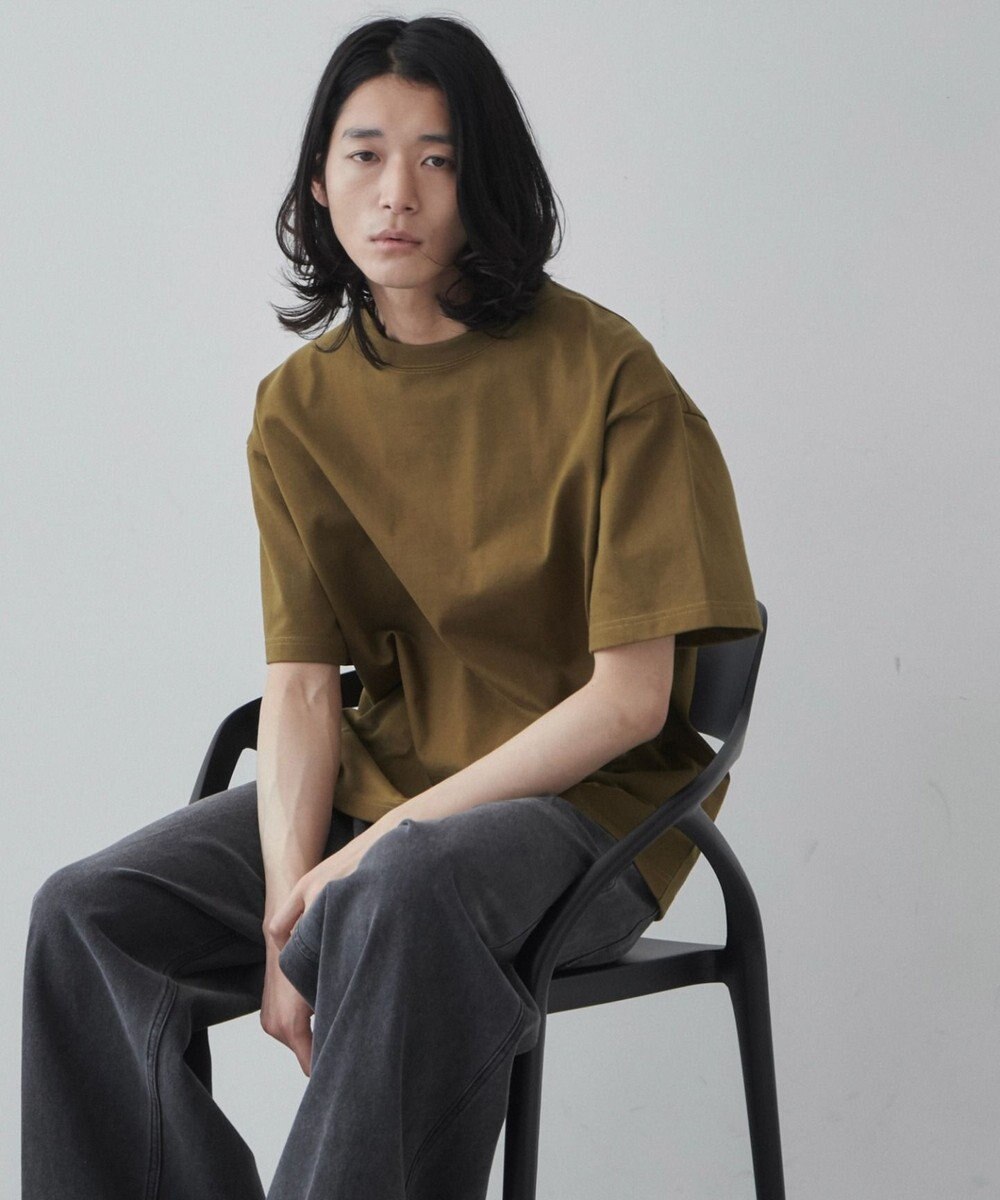 WEGO 【ユニセックス着用アイテム/綿100%/SMLXLサイズ展開】シルキーリッチヘビーコットンT 