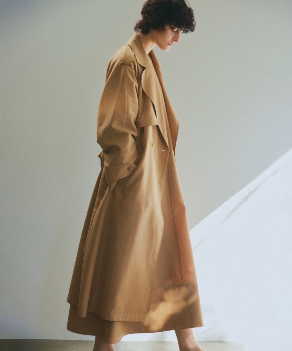 NAVE 【ReNAVE・セットアップ可/撥水加工/防シワ】ポリエステルタッサー コート 