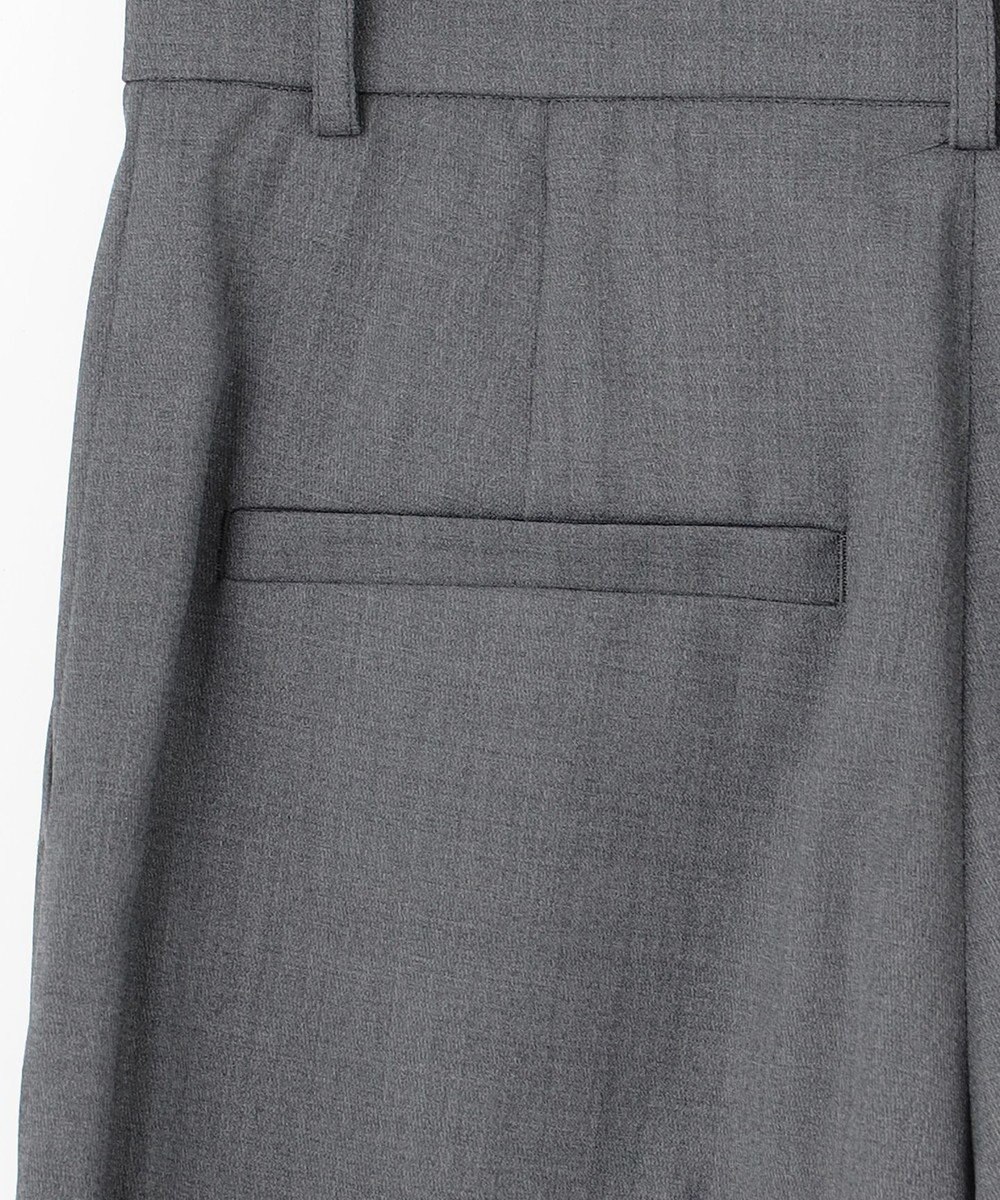 自由区 【洗える】TWラチネストレッチワイド パンツ 