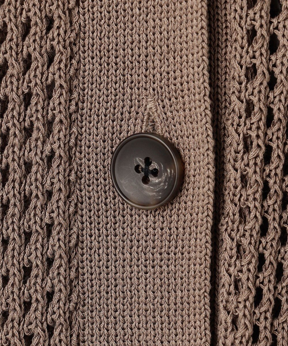 uncrave メッシュニット カーディガン 