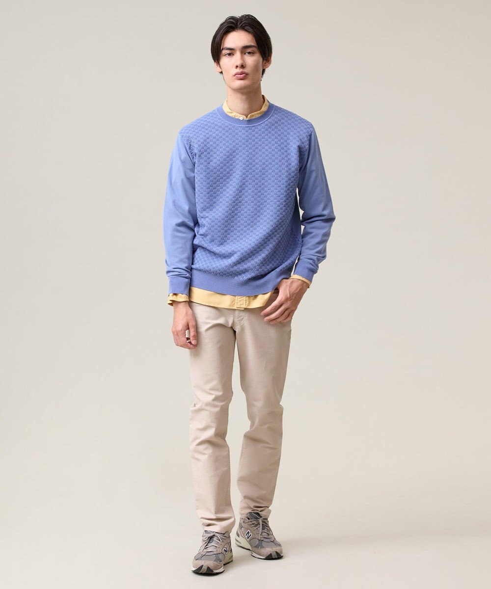 J.PRESS MEN 【ストレッチ】ハイパワーストレッチバーズアイ パンツ 