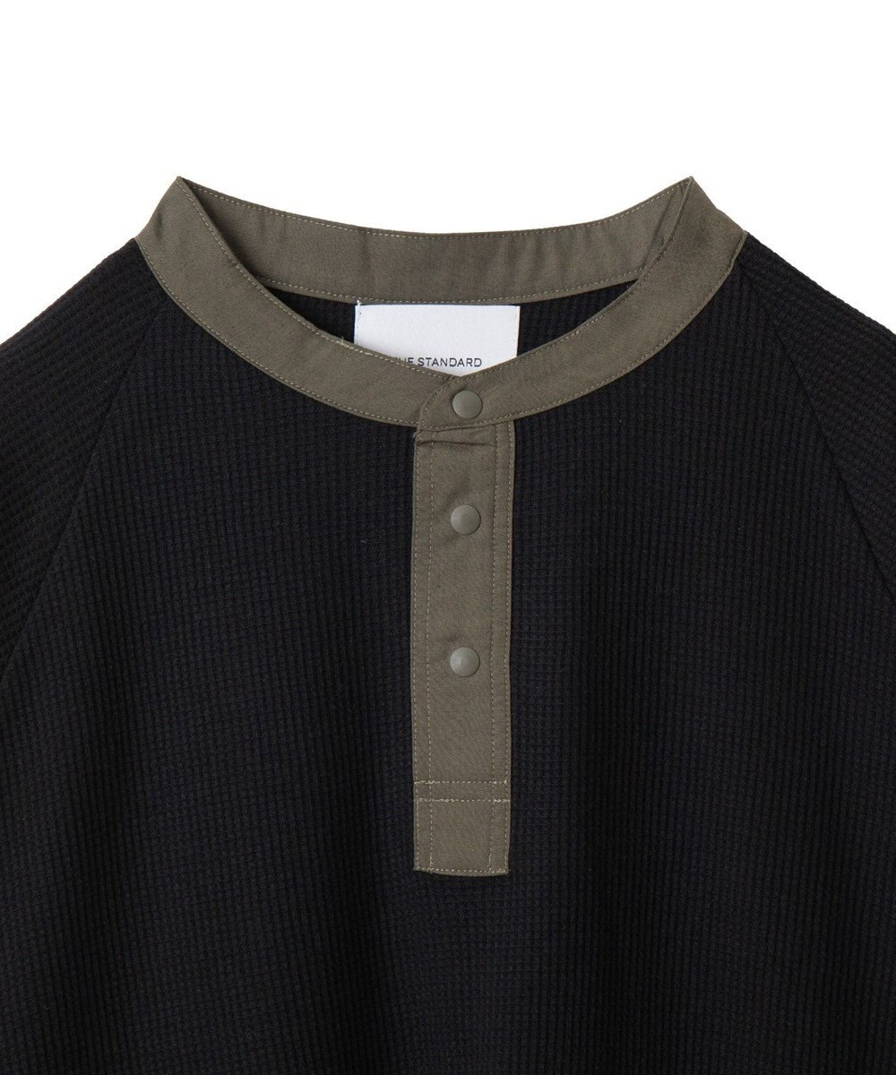 WEGO 【ユニセックス着用ITEM】ラグランヘンリーネックT 