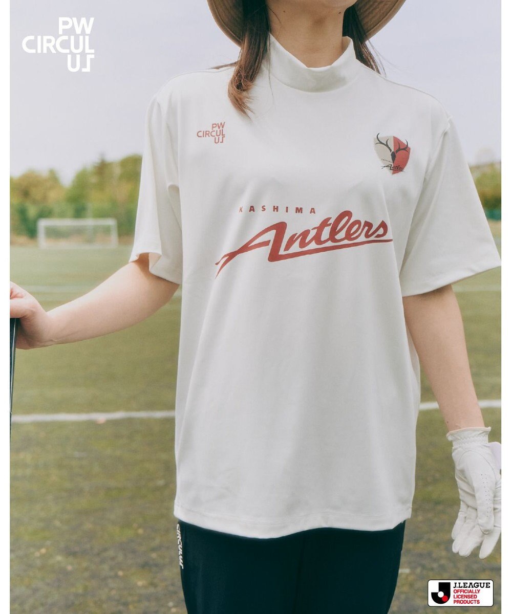 PW CIRCULUS 【UNISEX】J.LEAGUE モックネック J1所属の20クラブコラボ ゴルフ 