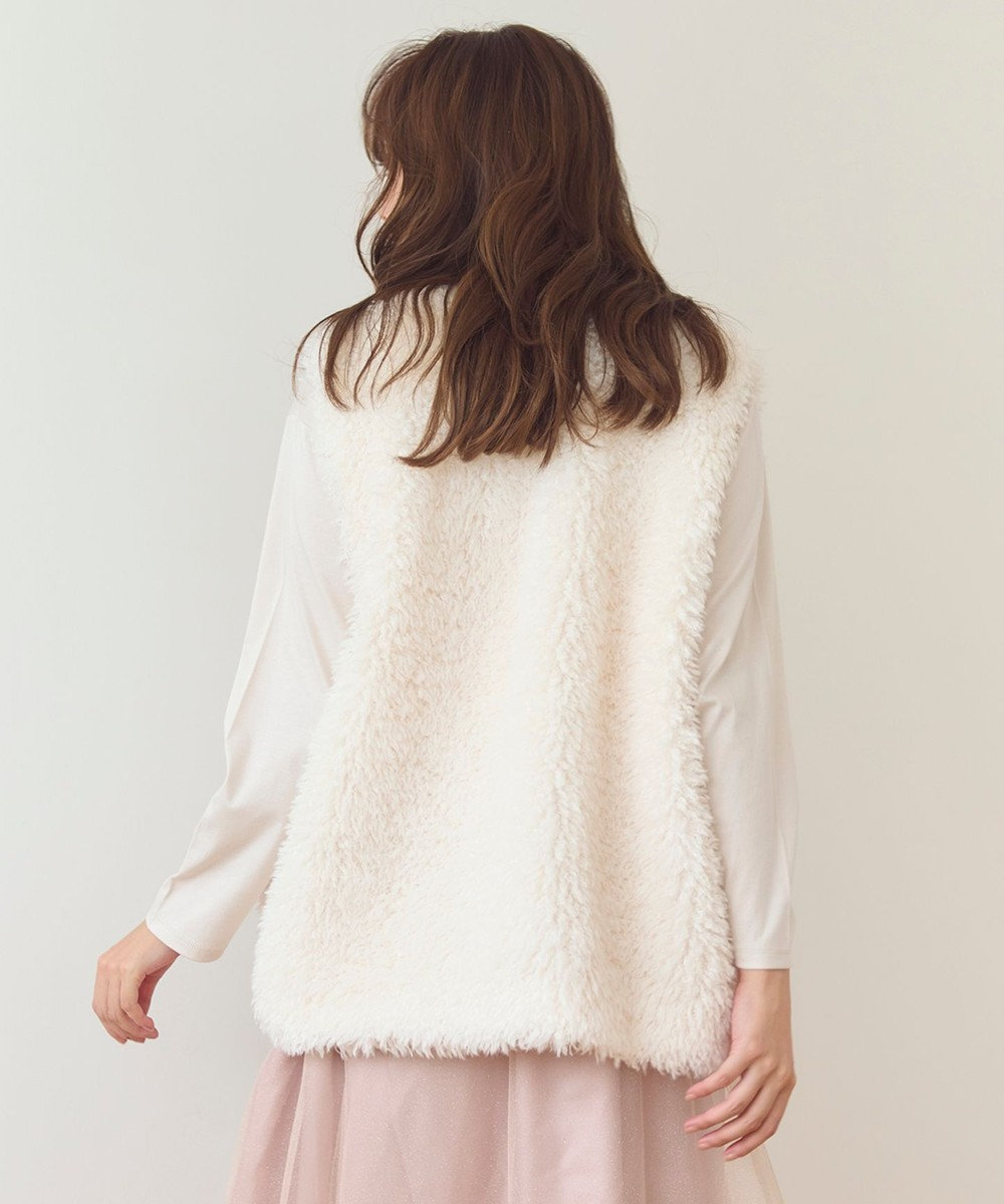 Feroux プードルファーベスト 