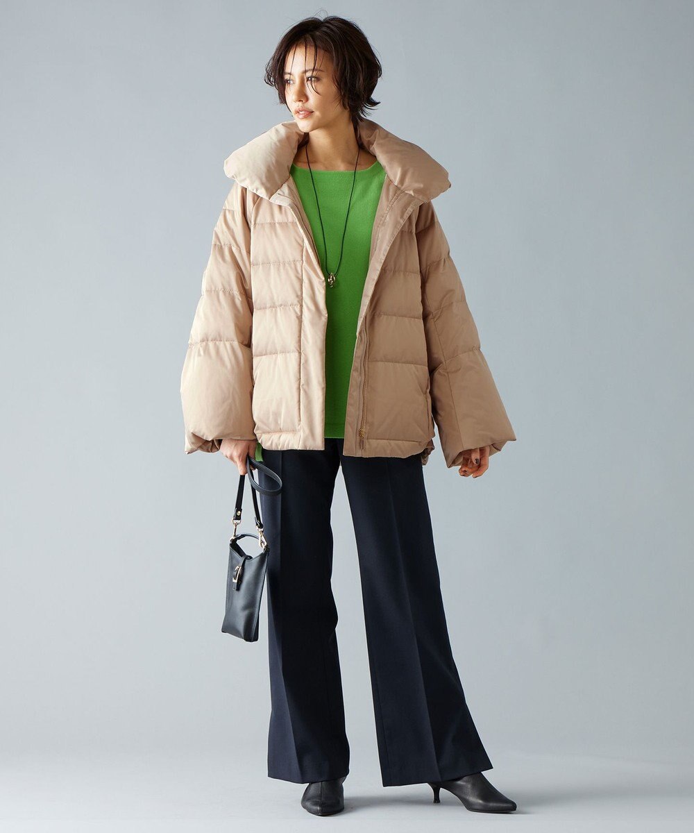 自由区 【洗える】T/R/Wストレッチストレート パンツ 