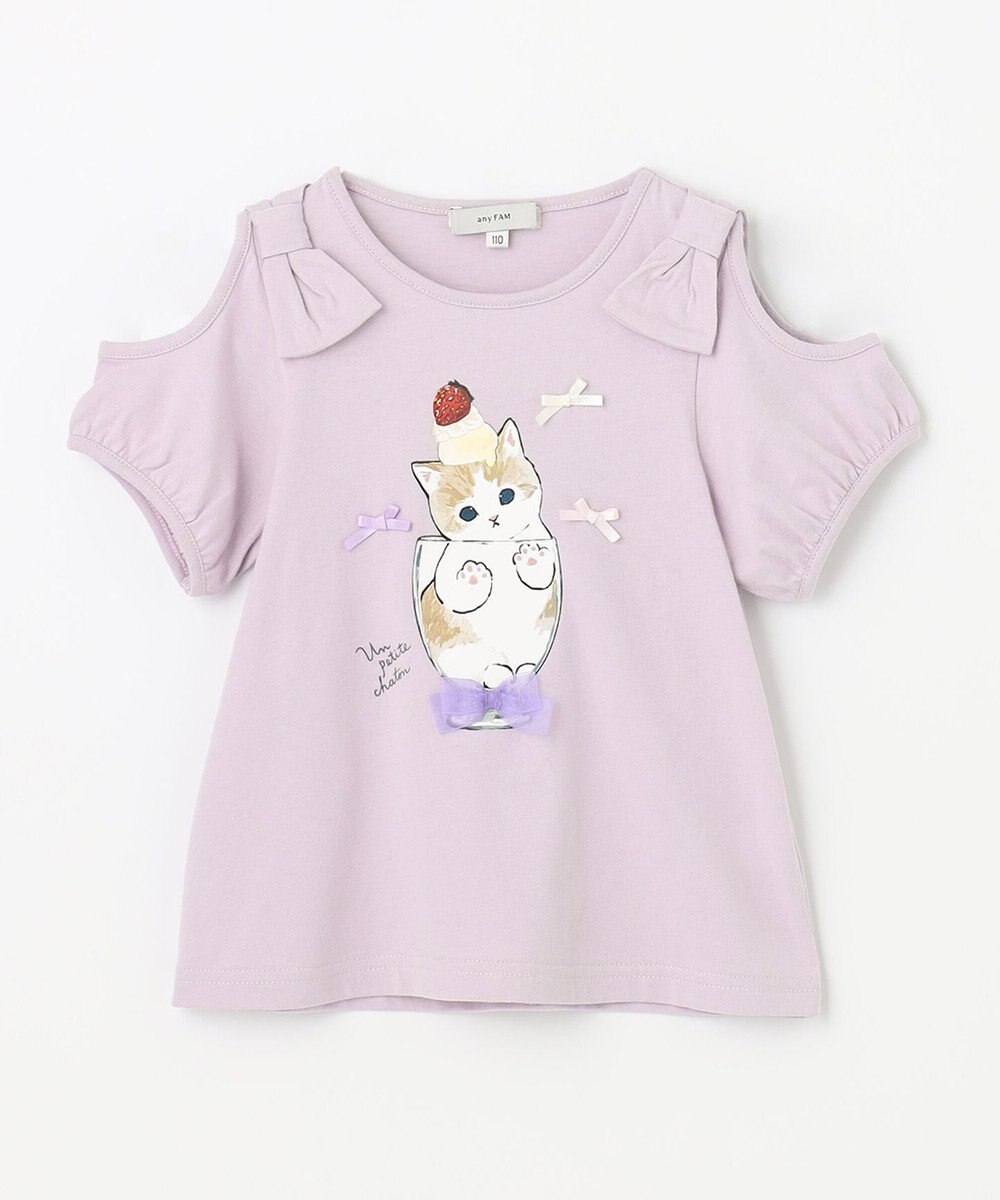 ANY KIDS 【mofusand×any FAM】半袖Tシャツ 