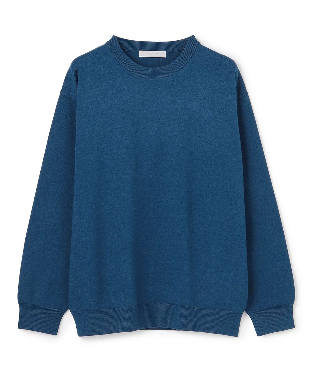 UNFILO MENS 【OCEANS YouTube 掲載/男女兼用】スムースシルキーニット 