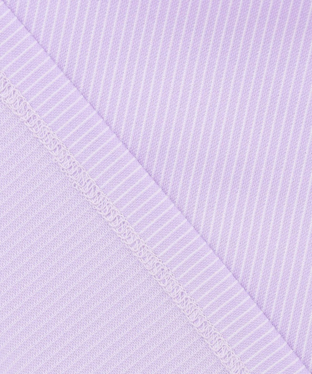 J.PRESS LADIES 【WEB限定カラーあり・洗える】ストライプジャージー フレンチスリーブ カットソー 