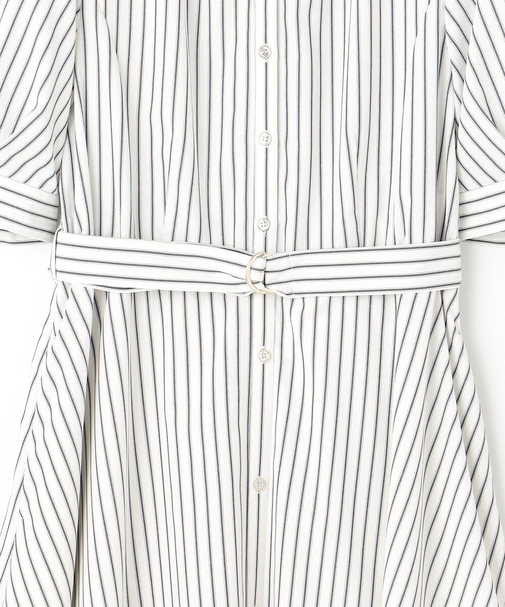 ANY SIS 【洗える】バンドカラー シャツワンピース 