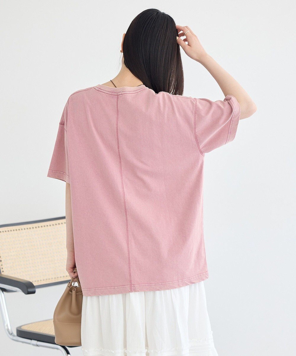 earth music&ecology ピグメント風Tシャツ 