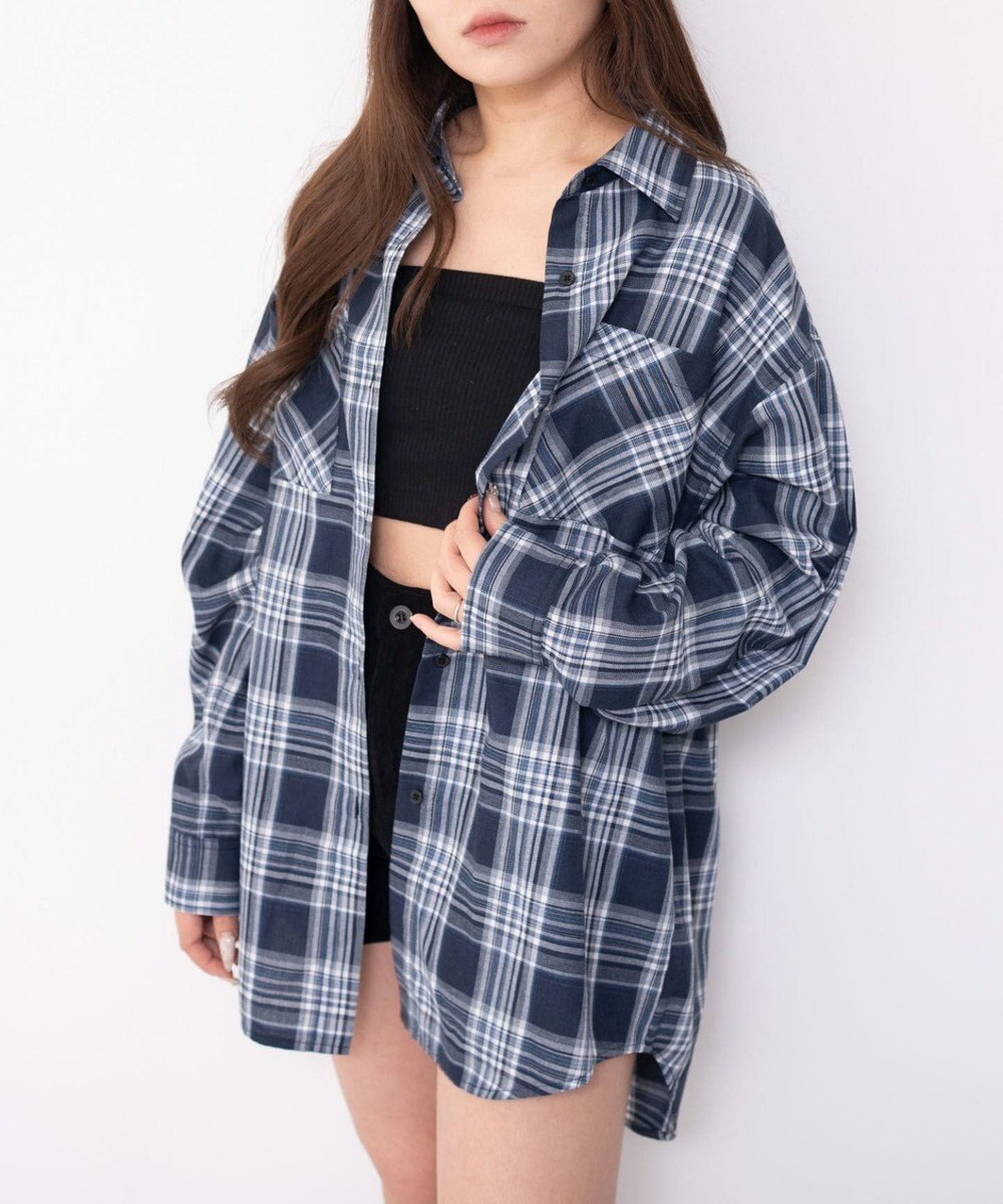 WEGO 2WAYオフショルシャツ 