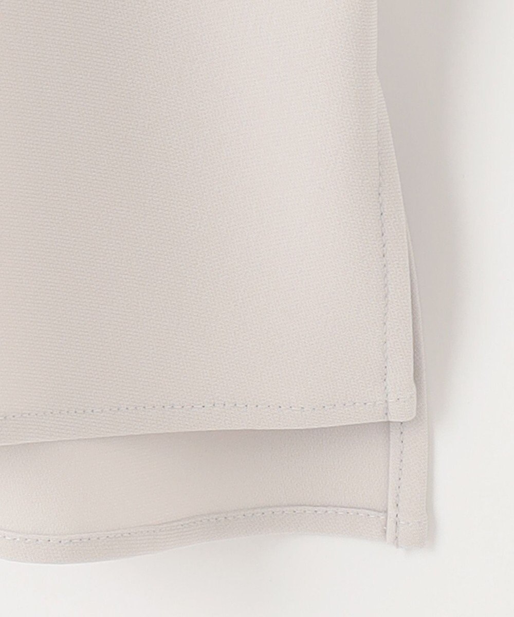 23区 【セットアップ対応】トリアセダブルジョーゼット ブラウス 