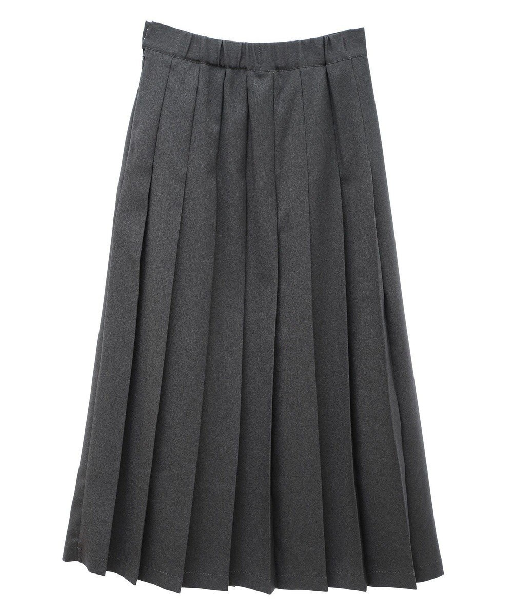 earth music&ecology サイドバックルプリーツスカート 