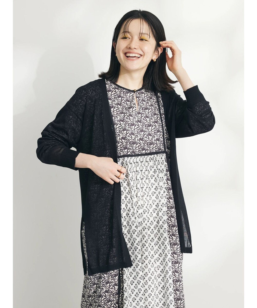 CRAFT STANDARD BOUTIQUE シアーニットトッパーカーディガン 