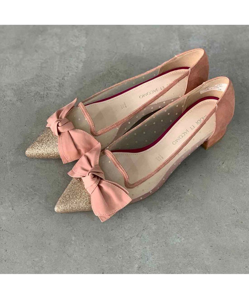 MODE ET JACOMO <MODE ET JACOMO>ビッグリボンオペラパンプス 