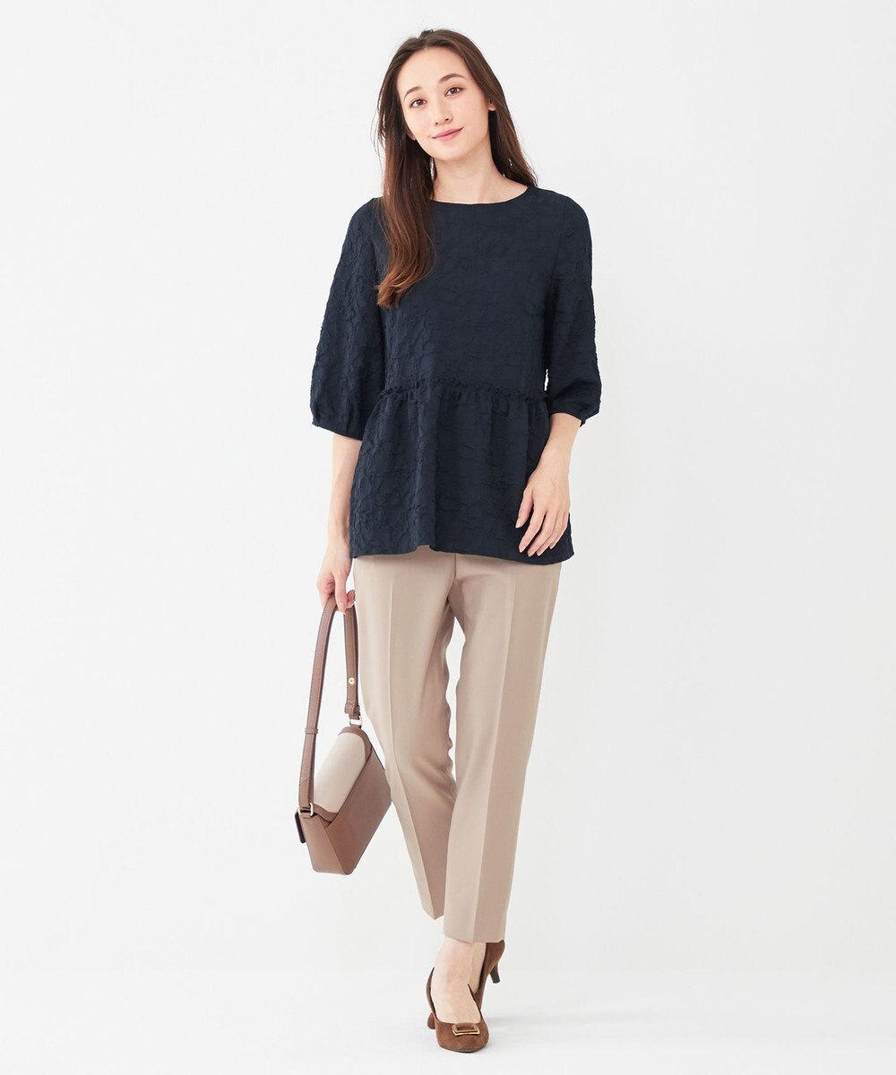 ANY SIS 【洗える】フラワーフクレジャガード ブラウス 