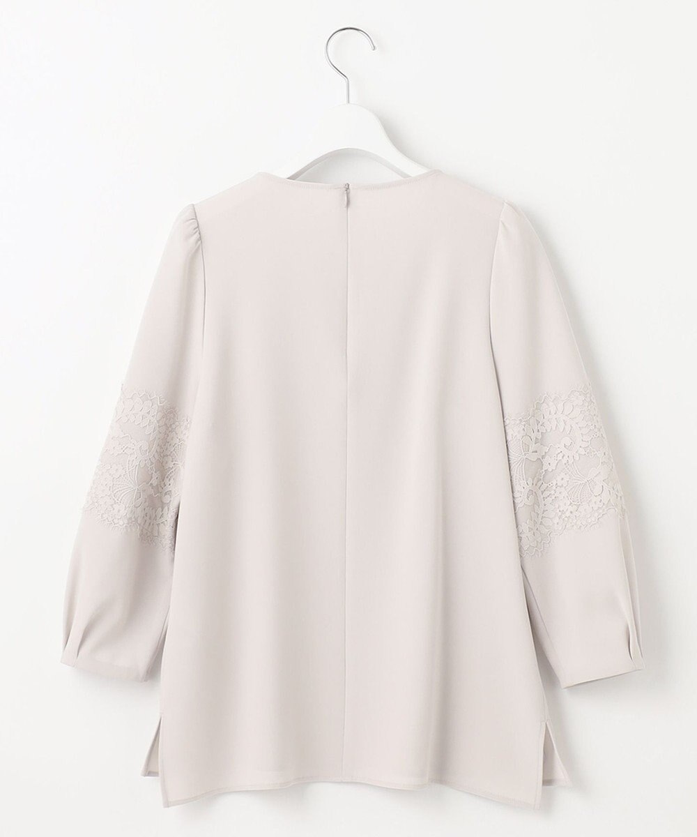 23区 【セットアップ対応】トリアセダブルジョーゼット ブラウス 