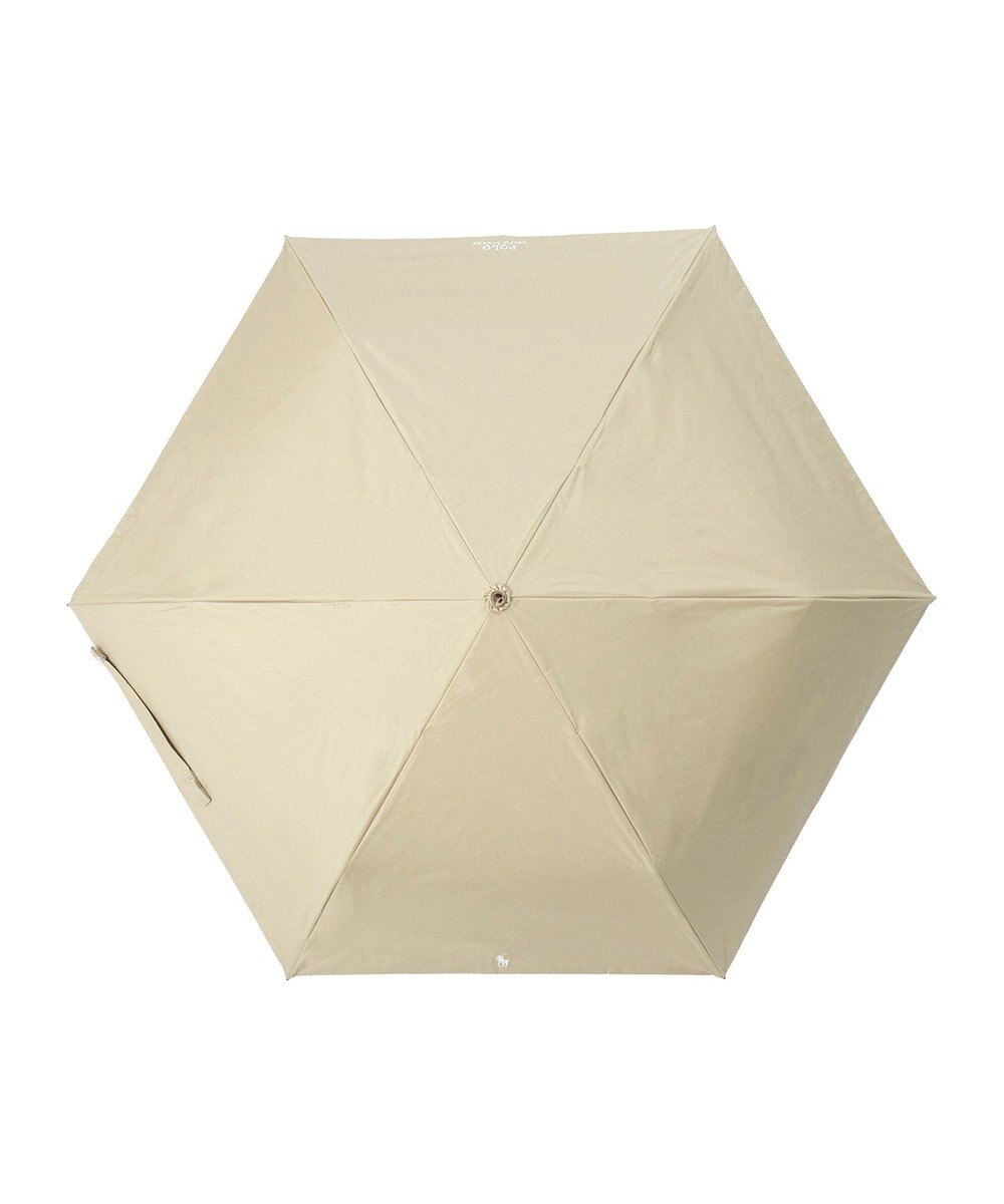 MOONBAT 【軽量】POLO RALPH LAUREN 晴雨兼用日傘 折りたたみ傘 PP刺繍／遮光 遮熱 UV 