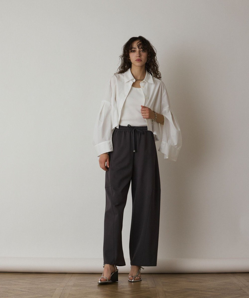 GRACE CONTINENTAL ストレッチポンチパンツ 