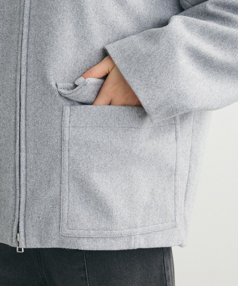 Green Parks ２ＷＡＹニットフードウールライクジャケット 