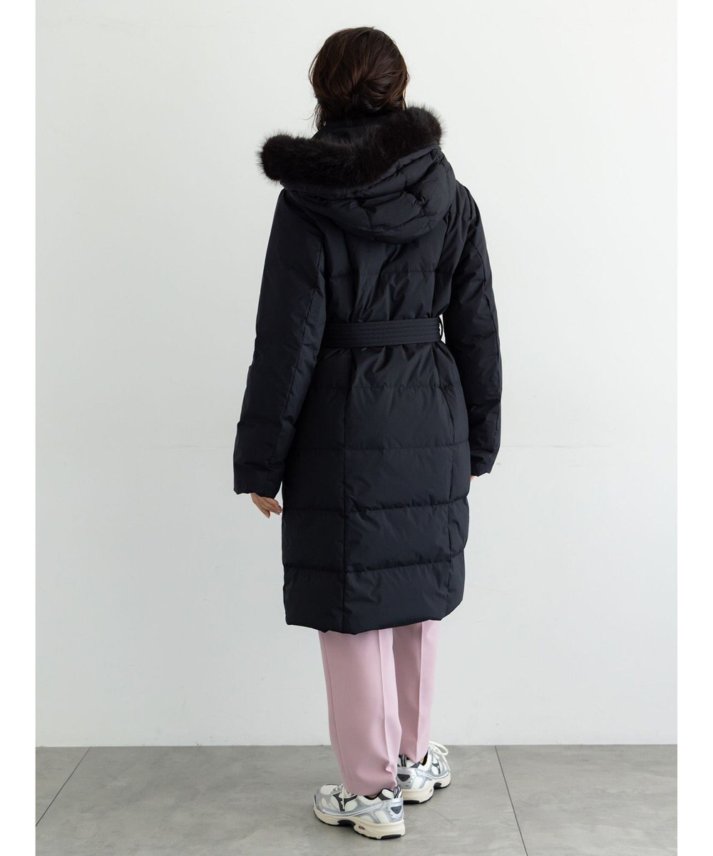 Te chichi 【宮本茉由着用】フードロングダウンコート 