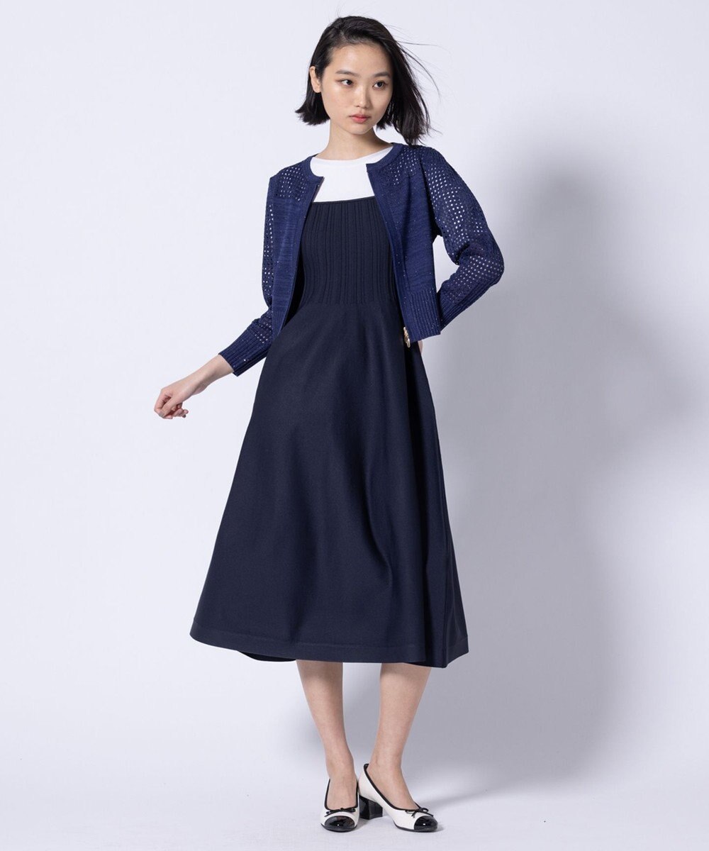 TOCCA 【洗える】BEA TOP KNIT DRESS ニットドレス 