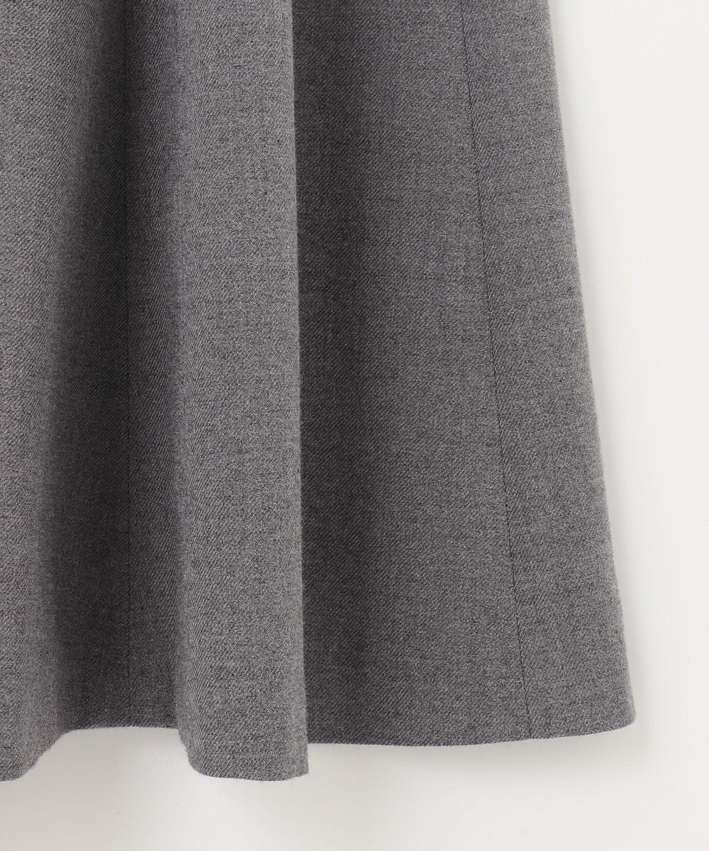 組曲 T/Rツイルストレッチ フレアスカート 